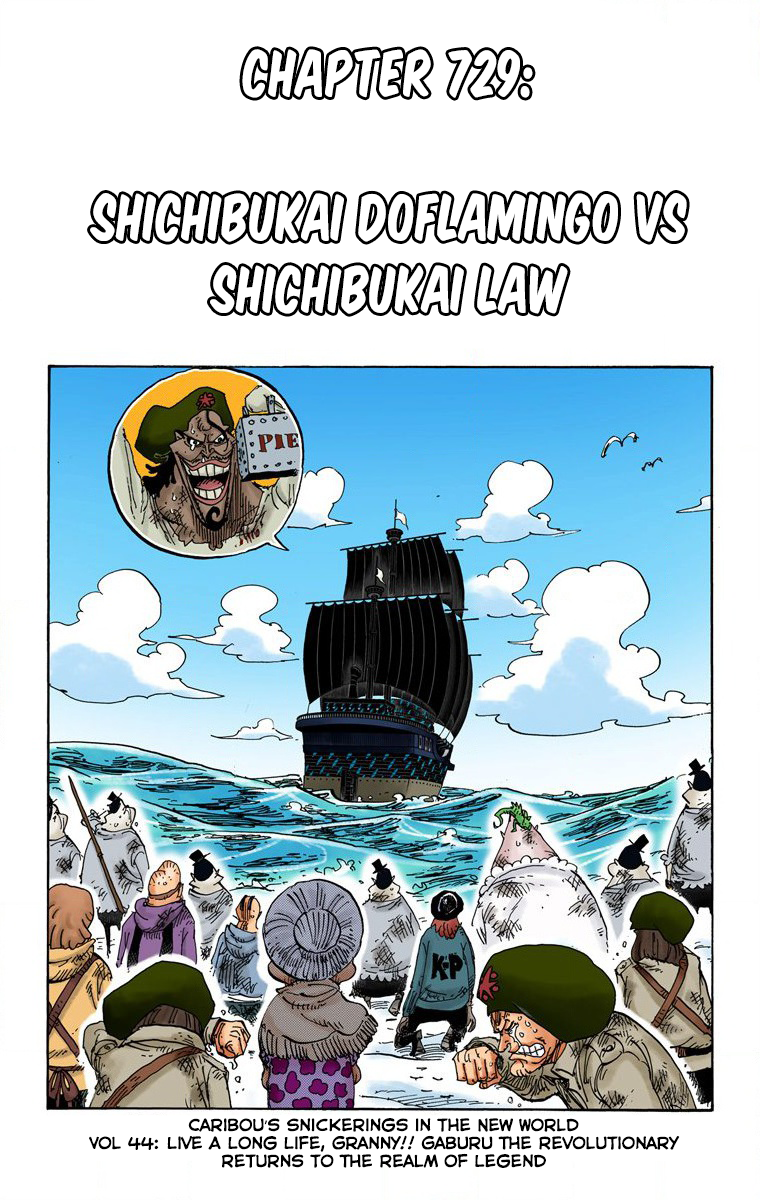 One Piece - Digital Colored Comics Chapter 729 2